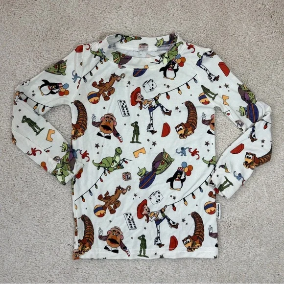 Magical Mamas Disneys Toy Story Kids 2 Piece Long Sleeve Pajama Set - Picture 2 of 9